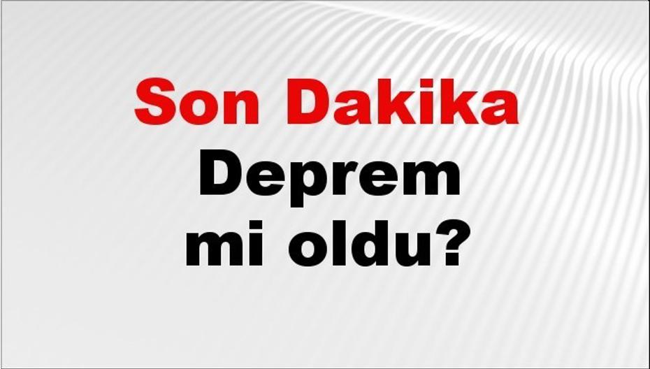 03 Ekim 2026 Güncel Deprem Haberleri ve Son Durumlar