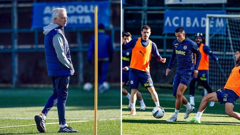 F.Bahçe, Jose Mourinho yönetiminde idmanlarına devam ediyor!