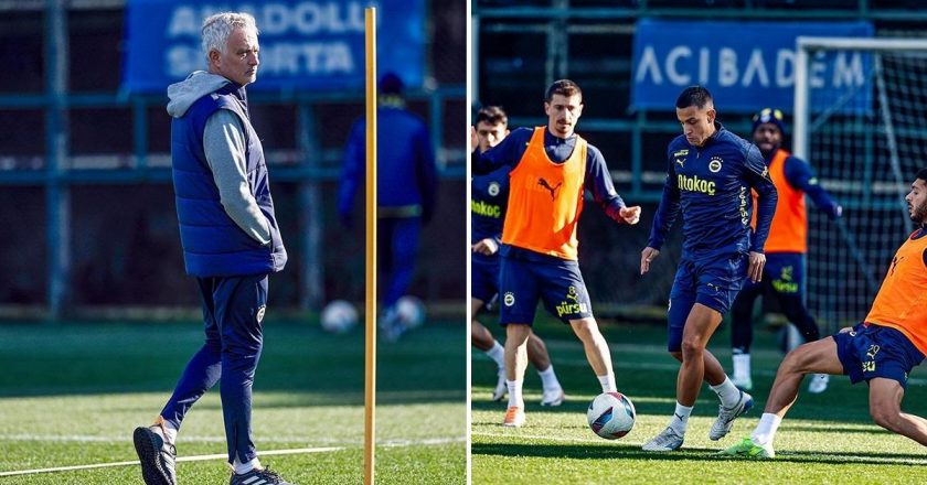 F.Bahçe, Jose Mourinho yönetiminde idmanlarına devam ediyor!