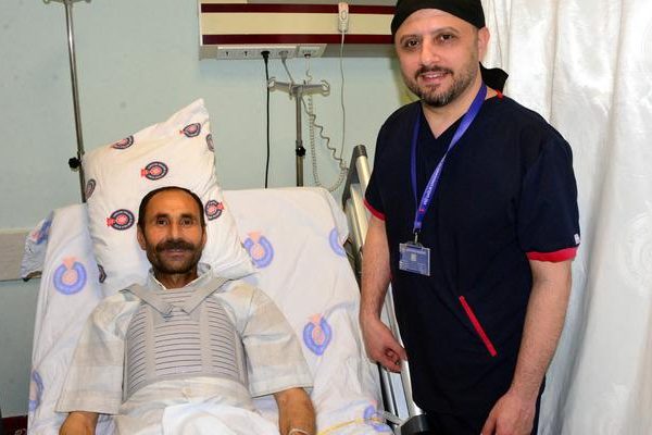 Aort damarı genişlemişti, 6 saatlik ameliyatla sağlığına kavuştu