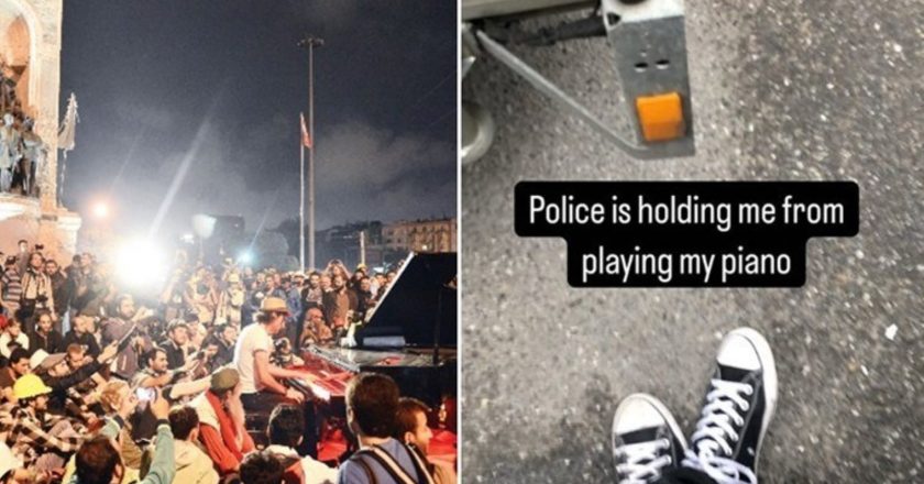 Gezi destekçisi ünlü piyanistin Kadıköy gösterisine engel: Polis ‘piyanoya’ el koydu – Son Dakika Türkiye Haberleri