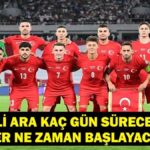 MİLLİ ARA NE ZAMAN BİTECEK? Süper Lig’de Milli Ara Kaç Gün Sürecek? Ligler Ne Zaman Başlayacak?