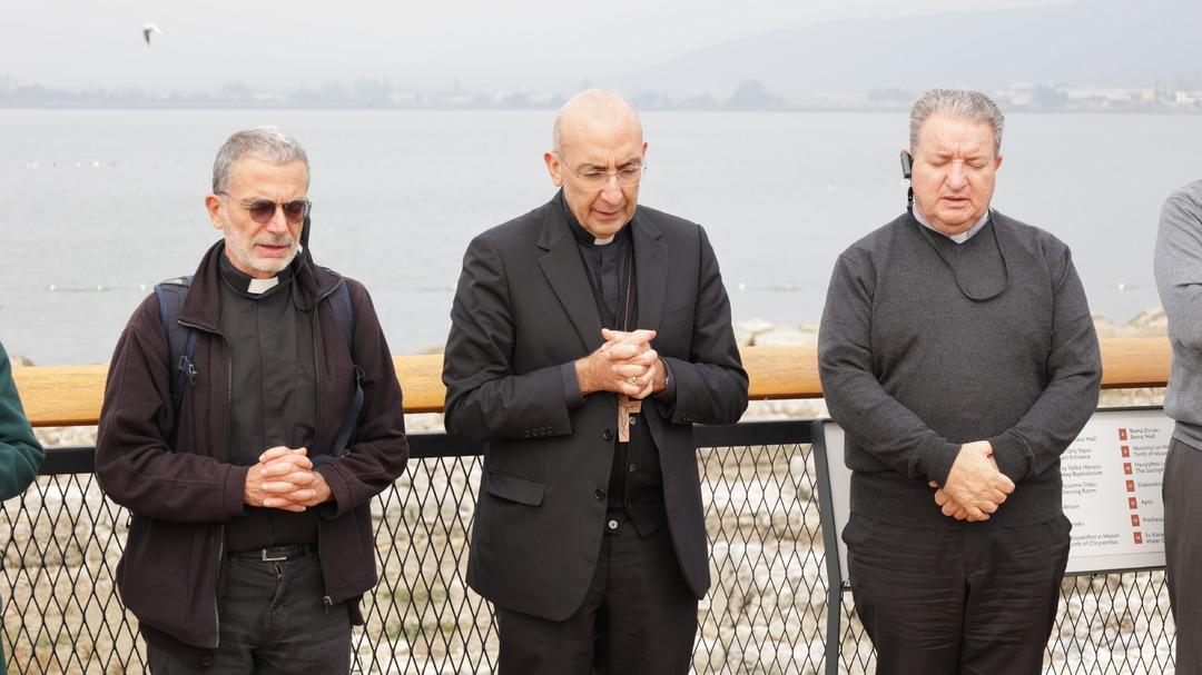 Vatikan heyeti, Papa XIV. Leo'nun ziyareti öncesinde İznik'e geldi.