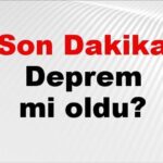Balıkesir’de Deprem Mi Gerçekleşti? Son Gelişmeler ve AFAD Verileri 10 Aralık 2025